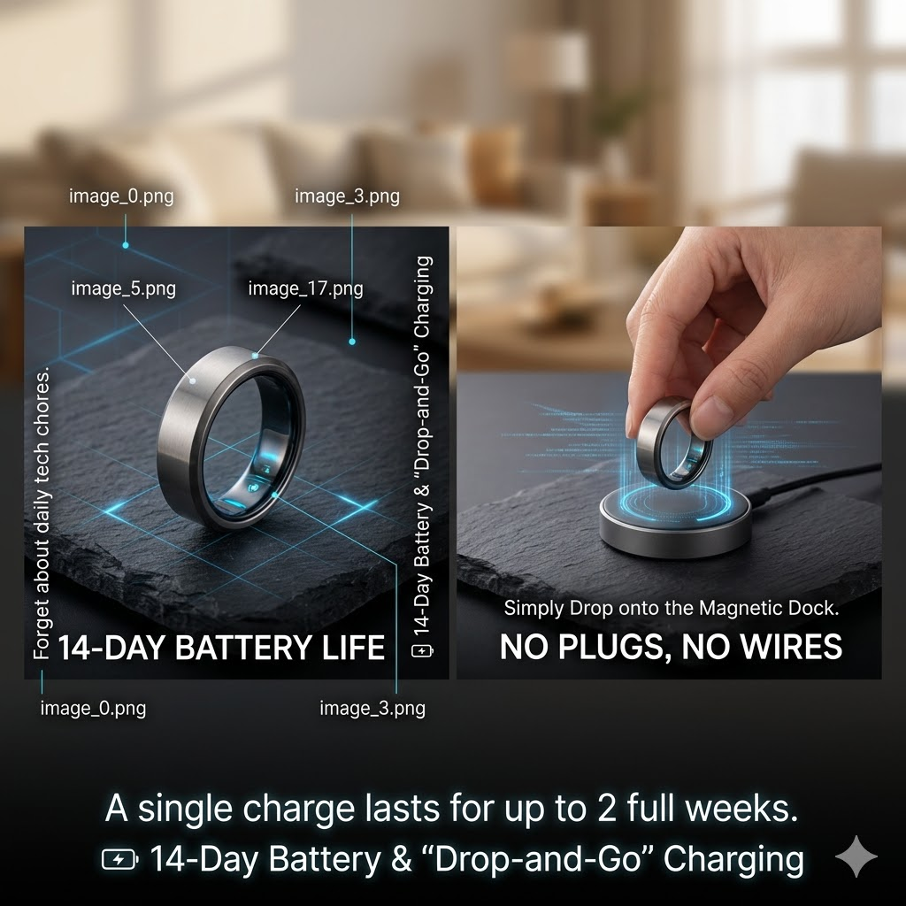 🎉 83% OFF Launch Offer🔥AuraNova™ G1 Non-Invasive Smart Ring（Mayo Clinic Recommended）