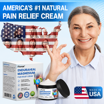 Pryxo™ EnduraHeal Magnesium Pain Relief Cream (Treats Arthritis, Neuropathy, Rheumatism, Sports Injuries & More)