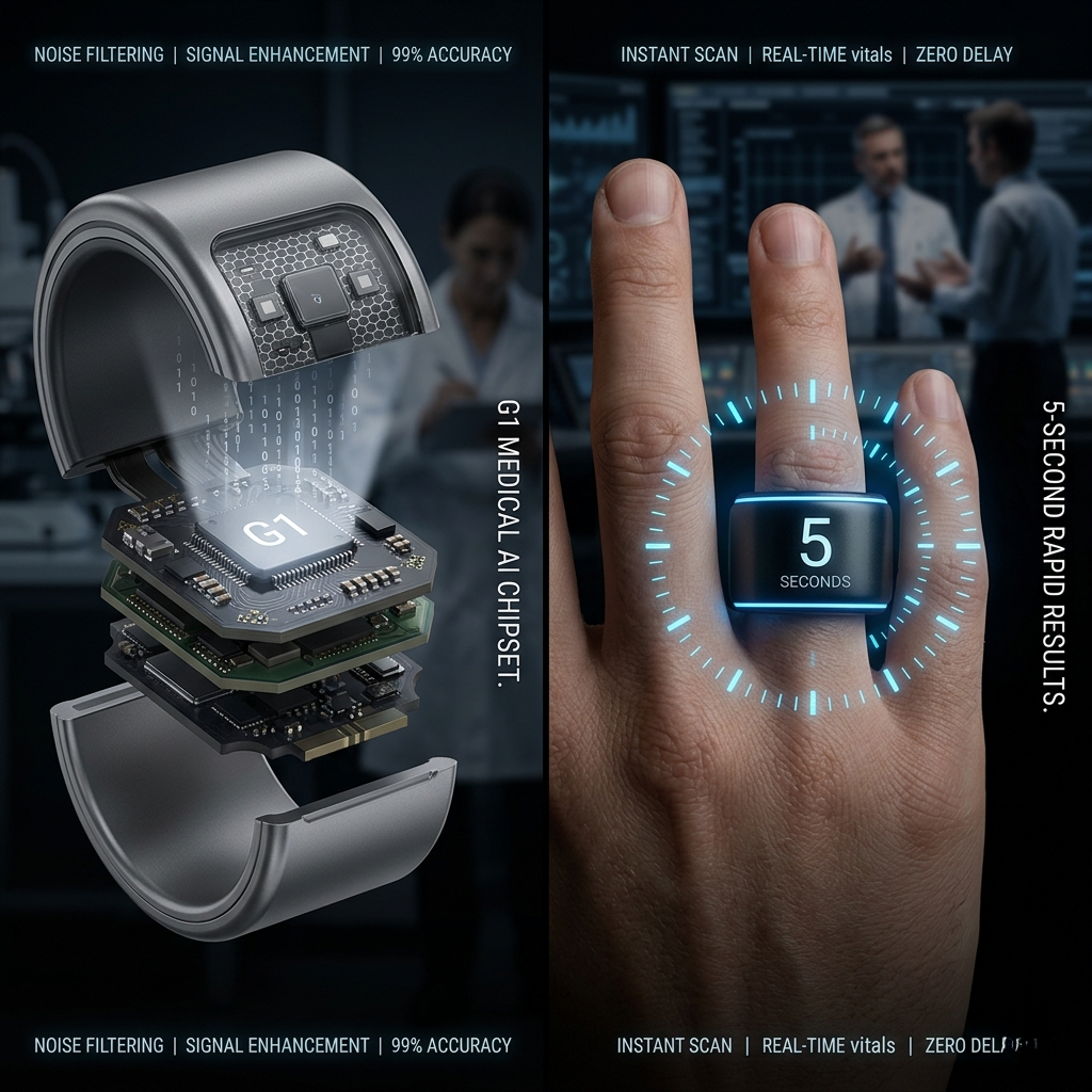 🎉 83% OFF Launch Offer🔥AuraNova™ G1 Non-Invasive Smart Ring（Mayo Clinic Recommended）