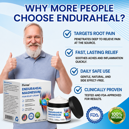 Pryxo™ EnduraHeal Magnesium Pain Relief Cream (Treats Arthritis, Neuropathy, Rheumatism, Sports Injuries & More)